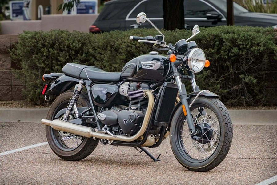 2022 Triumph Bonneville T100 Jet Black