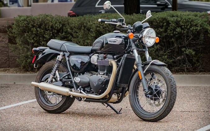 2022 Triumph Bonneville T100 Jet Black