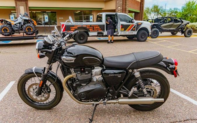 2022 Triumph Bonneville T100 Jet Black