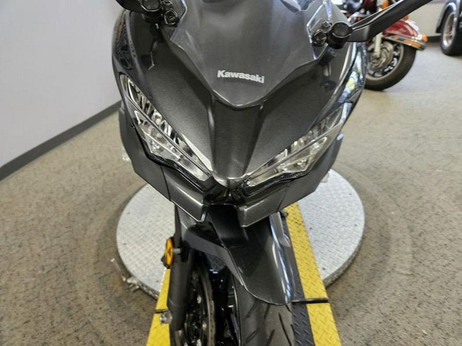 2023 Kawasaki Ninja® 400 Matrix Camo Gray/Metallic Matte Carbon Gray