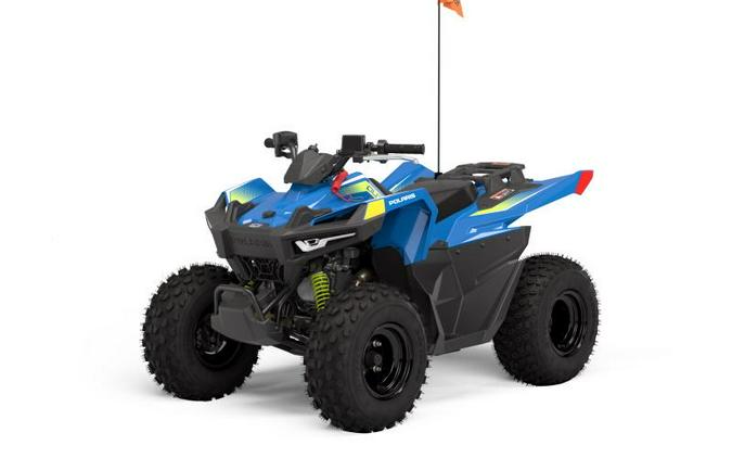 2025 Polaris® Outlaw 70 EFI Velocity Blue / Lifted Lime