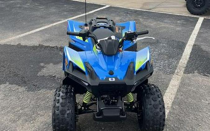 2025 Polaris® Outlaw 70 EFI Velocity Blue / Lifted Lime