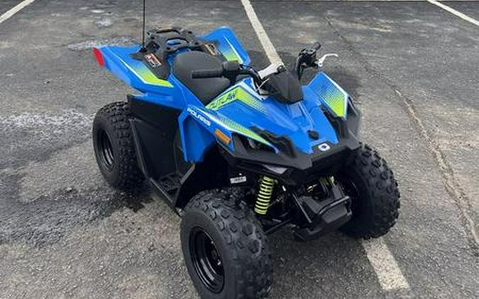 2025 Polaris® Outlaw 70 EFI Velocity Blue / Lifted Lime