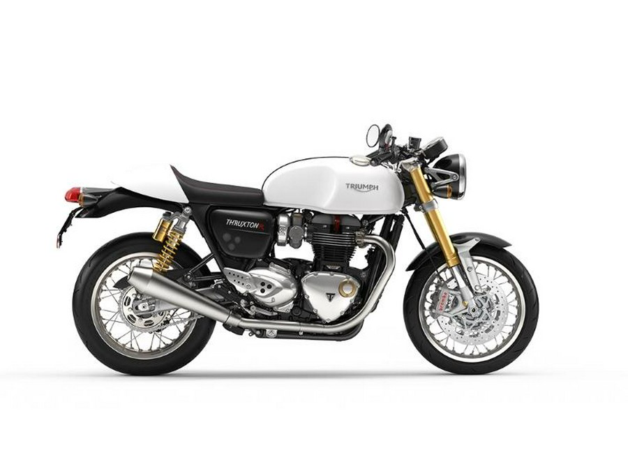 2019 Triumph Thruxton 1200 R Crystal White