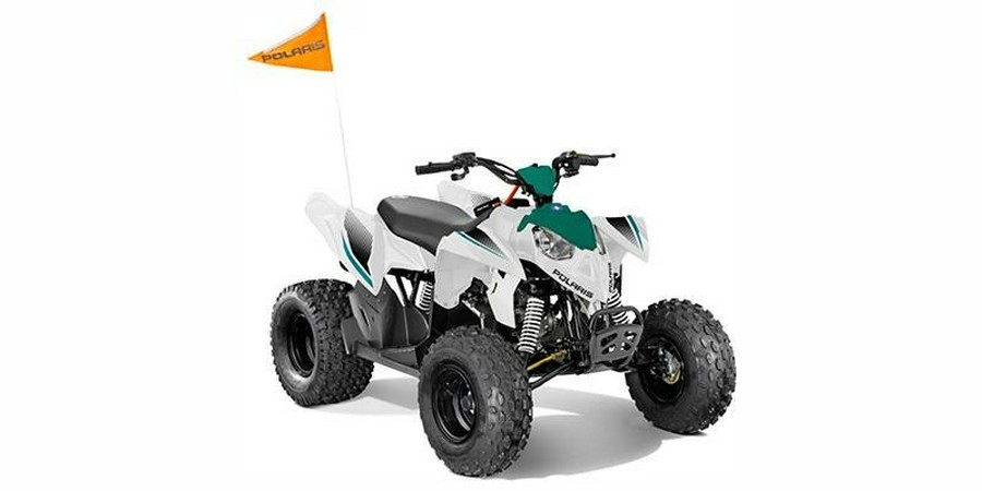 2025 Polaris Industries Outlaw® 110 EFI- WHITE/GREEN