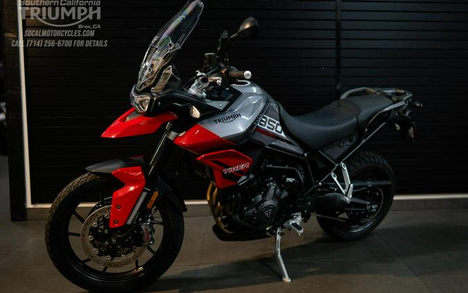2024 Triumph Tiger 850 Sport Graphite/Diablo Red