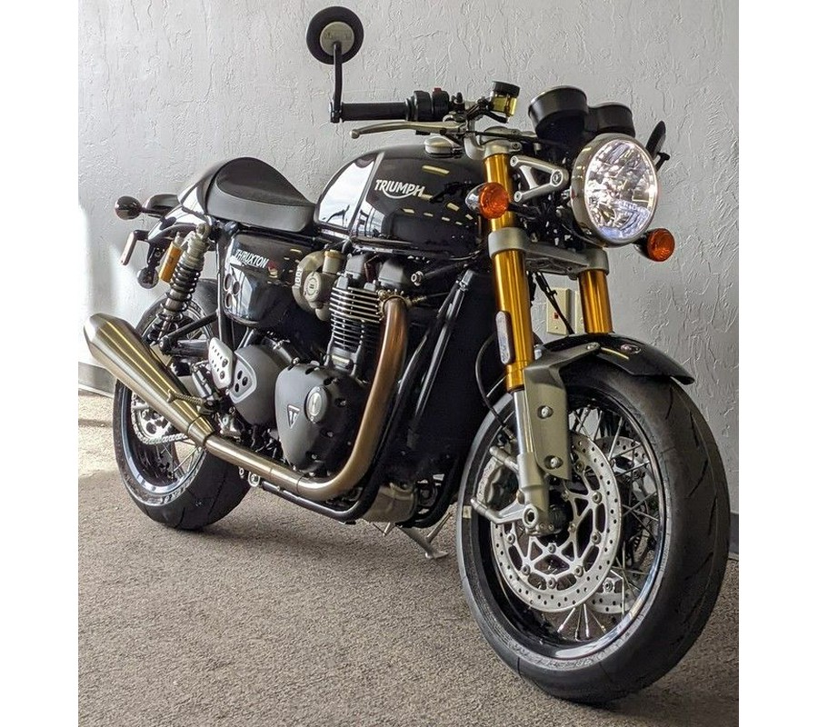 2023 Triumph Thruxton RS Jet Black