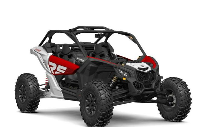 2024 Can-Am® Maverick X3 RS Turbo Fiery Red & Hyper Silver