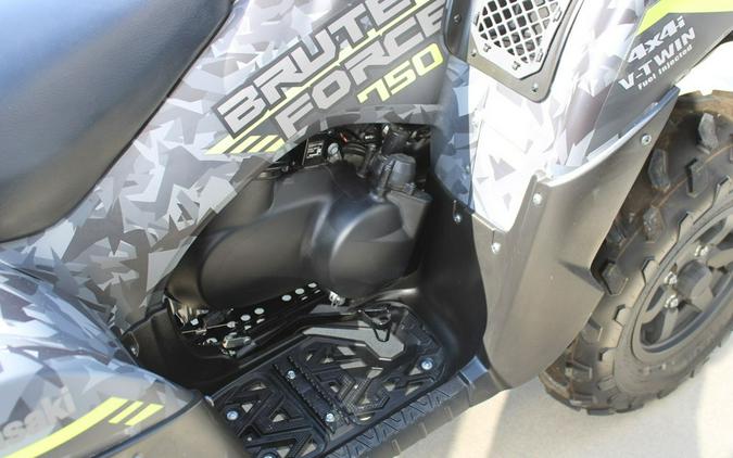 2023 Kawasaki Brute Force® 750 4x4i EPS Fragment Camo Gray