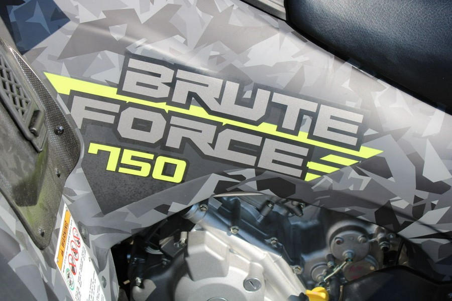 2023 Kawasaki Brute Force® 750 4x4i EPS Fragment Camo Gray