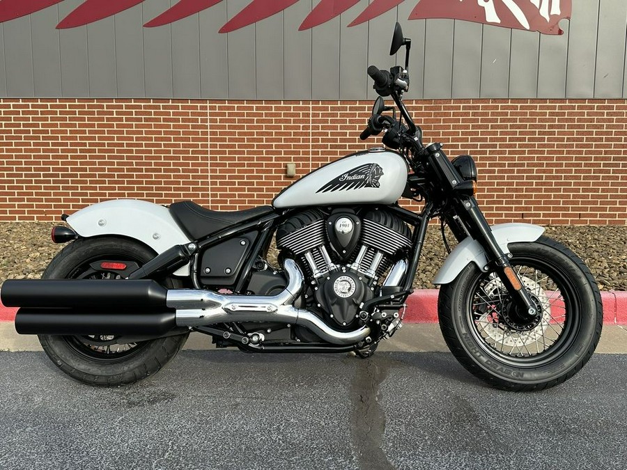 2024 Indian Motorcycle® Chief Bobber ABS Ghost White Metallic Smoke