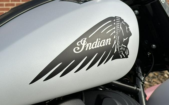 2024 Indian Motorcycle® Chief Bobber ABS Ghost White Metallic Smoke