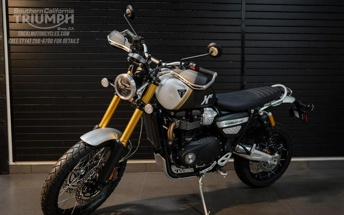 2026 Triumph Scrambler 1200 XE Matte khaki green