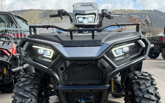 2026 Polaris SPORTSMAN TOURING 570 ULTIMATE SILVER with PLOW