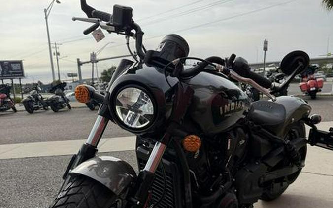 2026 Indian Motorcycle® Scout® Bobber Limited +Tech Heavy Metal Smoke