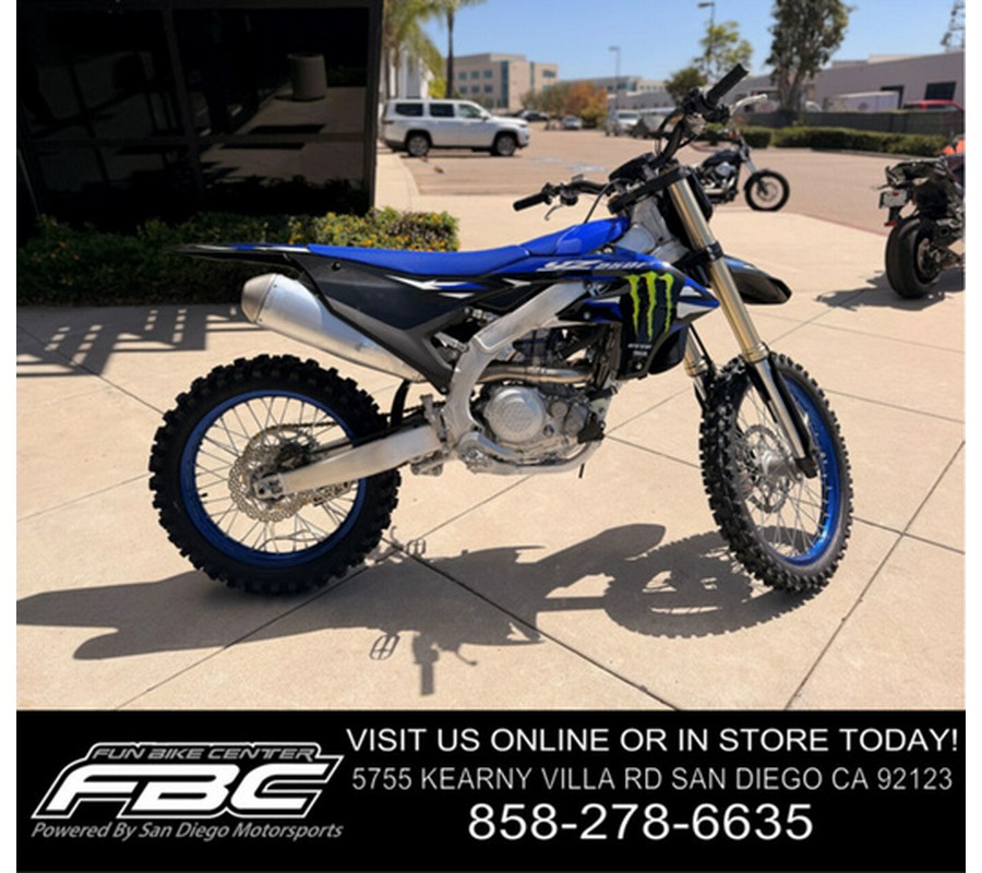 2027 Yamaha YZ 250F Monster Energy Edition