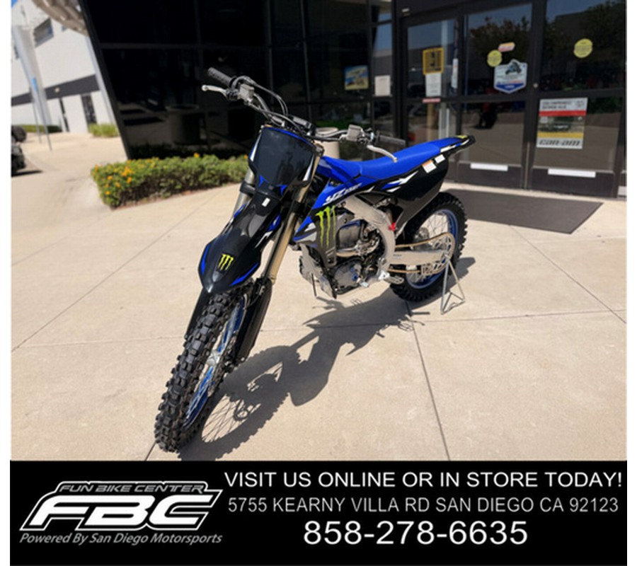 2027 Yamaha YZ 250F Monster Energy Edition
