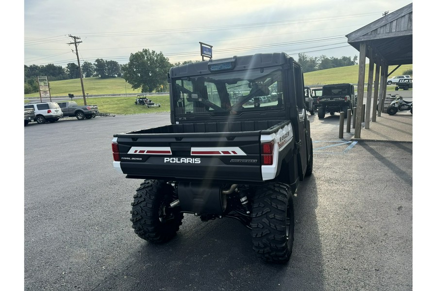 2025 Polaris Industries Ranger® Crew XP 1000 NorthStar Edition Trail Boss - Crystal White w/Performance Red Accents