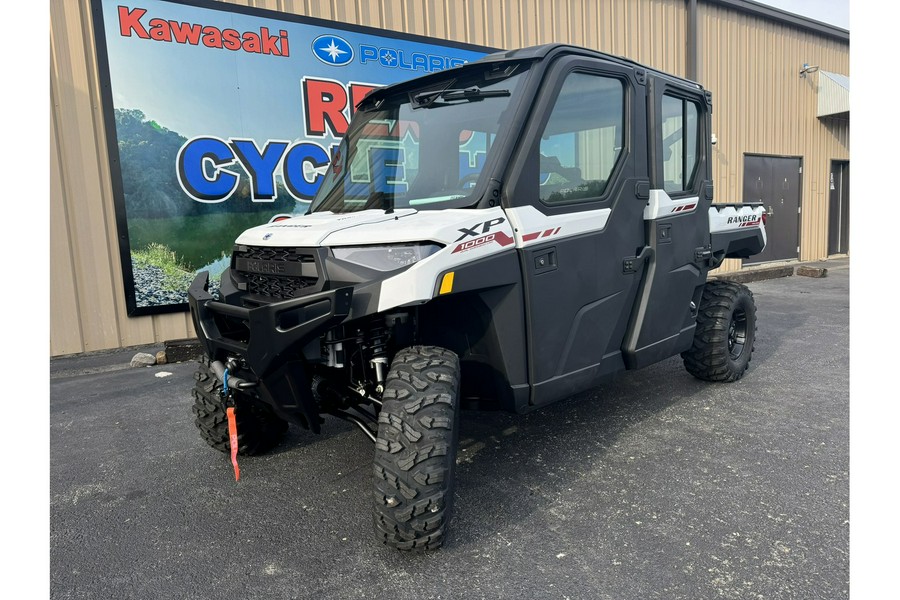 2025 Polaris Industries Ranger® Crew XP 1000 NorthStar Edition Trail Boss - Crystal White w/Performance Red Accents