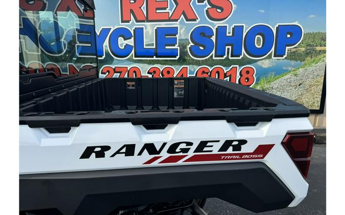 2025 Polaris Industries Ranger® Crew XP 1000 NorthStar Edition Trail Boss - Crystal White w/Performance Red Accents