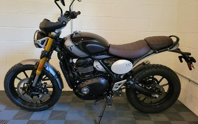 new 2024 Triumph Scrambler 400 X