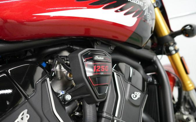 2025 Indian Motorcycle® 101 Scout® Sunset Red Metallic with Graphics