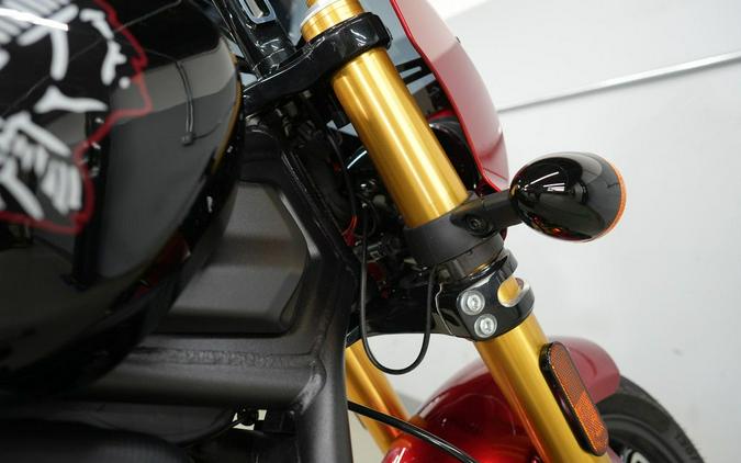 2025 Indian Motorcycle® 101 Scout® Sunset Red Metallic with Graphics