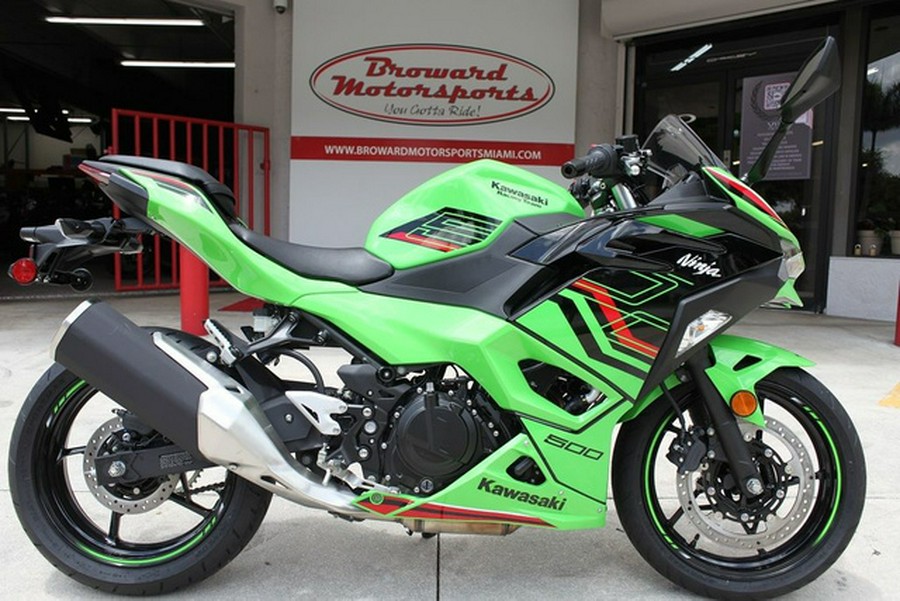 2024 Kawasaki Ninja 500 KRT Edition