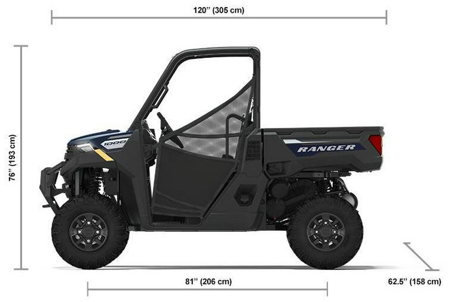 2023 Polaris Industries RANGER 1000 Premium Springfield Blue