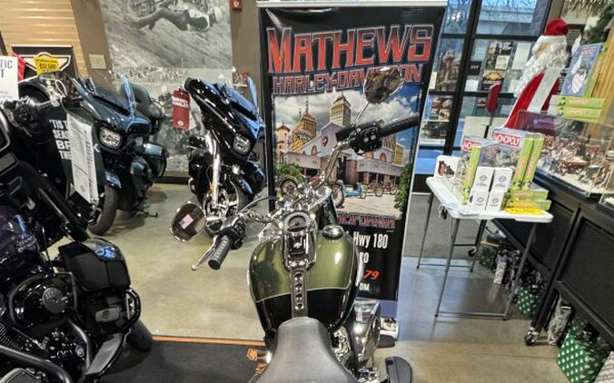 2026 Harley-Davidson® Fat Boy® Olive Steel Metallic / Vivid Black - Chrome