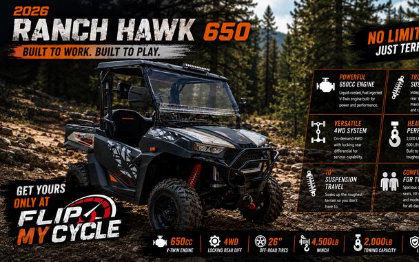 2026 DENAGO RANCH HAWK 650FI - F000060