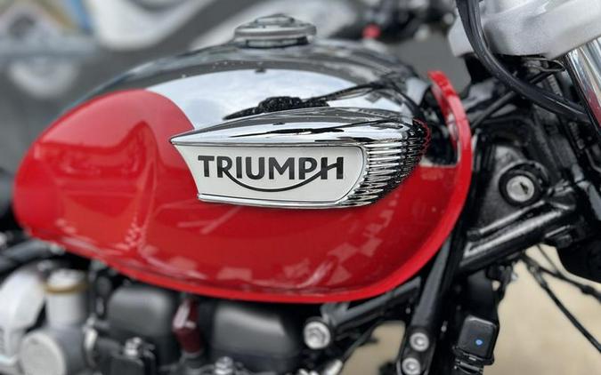 2023 Triumph Bonneville Speedmaster Chrome Edition Diablo Red