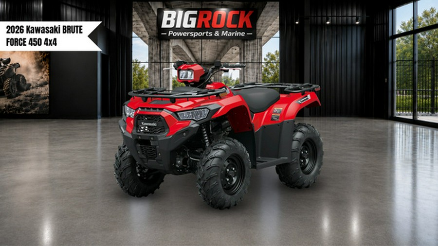 2026 Kawasaki BRUTE FORCE 450 4x4 450 4x4