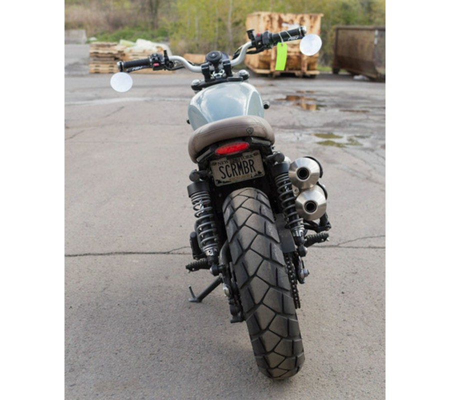 2022 Triumph Street Scrambler Urban Grey