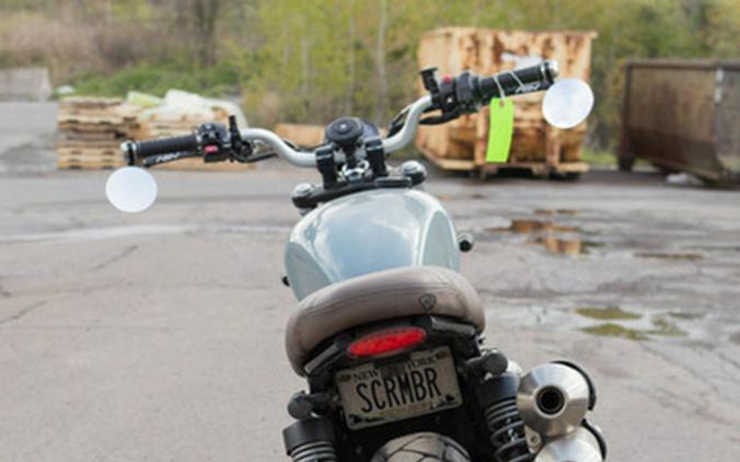 2022 Triumph Street Scrambler Urban Grey