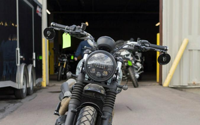 2022 Triumph Street Scrambler Urban Grey
