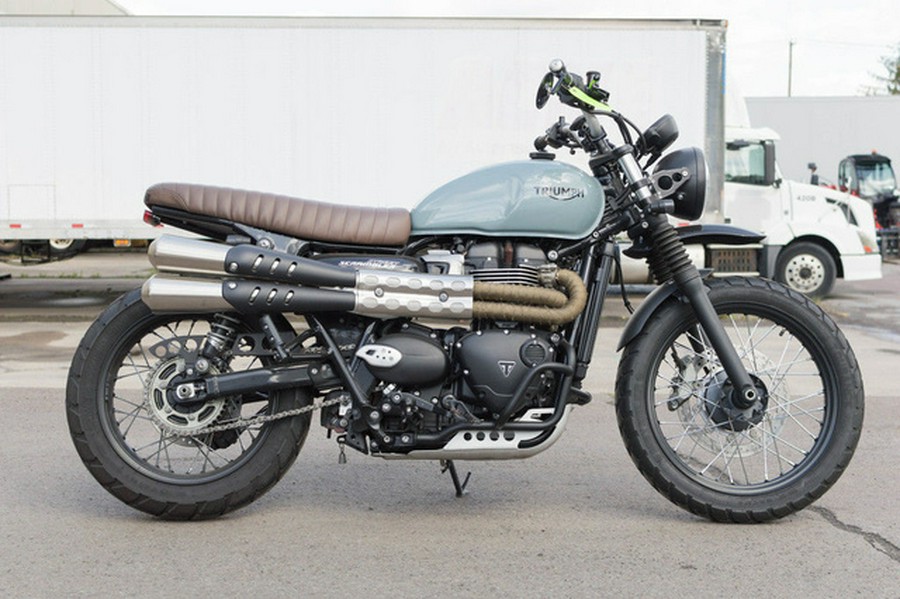 2022 Triumph Street Scrambler Urban Grey