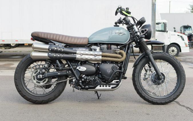 2022 Triumph Street Scrambler Urban Grey