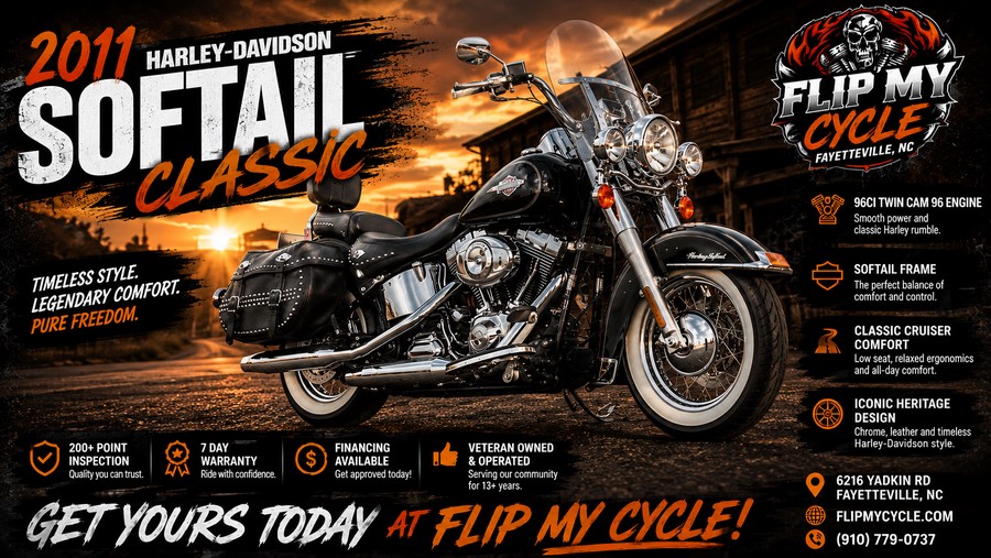 2011 HARLEY-DAVIDSON FLSTC - F016962