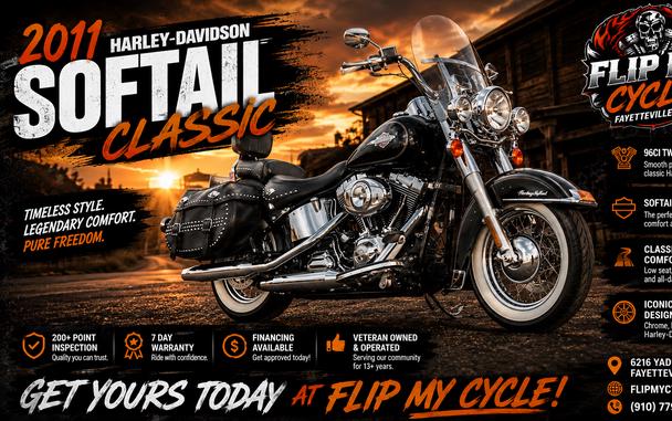 2011 HARLEY-DAVIDSON FLSTC - F016962
