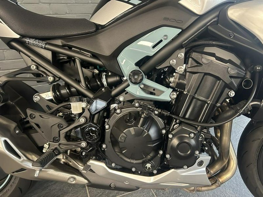 2025 Kawasaki Z900 ABS Galaxy Silver/Metallic Spark Black