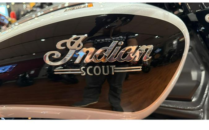 2025 Indian Motorcycle SCOUT LIMITED, GHOST WHITE MTLC, TEC, 49ST Limited + Tech