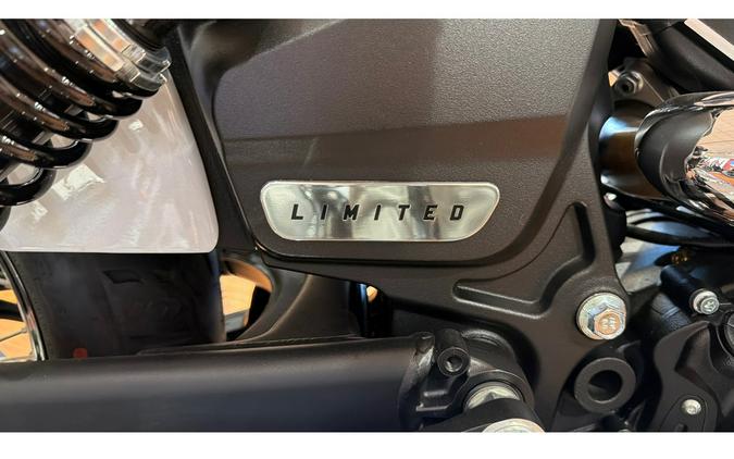 2025 Indian Motorcycle SCOUT LIMITED, GHOST WHITE MTLC, TEC, 49ST Limited + Tech