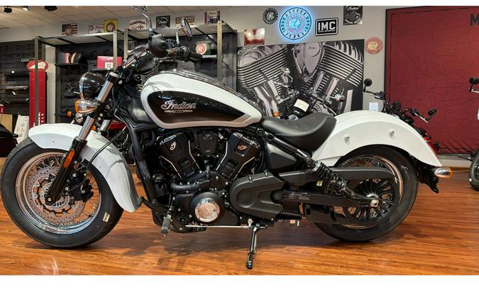 2025 Indian Motorcycle SCOUT LIMITED, GHOST WHITE MTLC, TEC, 49ST Limited + Tech