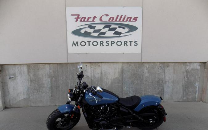 2026 Indian Motorcycle® Scout® Sixty Bobber Limited Storm Blue