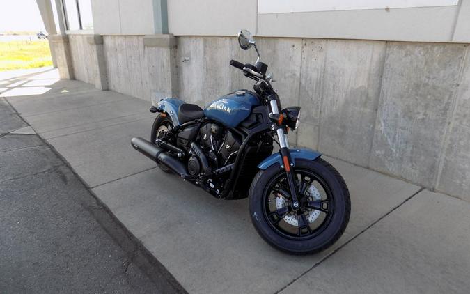 2026 Indian Motorcycle® Scout® Sixty Bobber Limited Storm Blue
