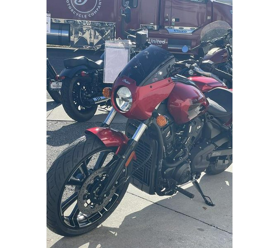 2026 Indian Motorcycle® Sport Scout RT Sunset Red Metallic