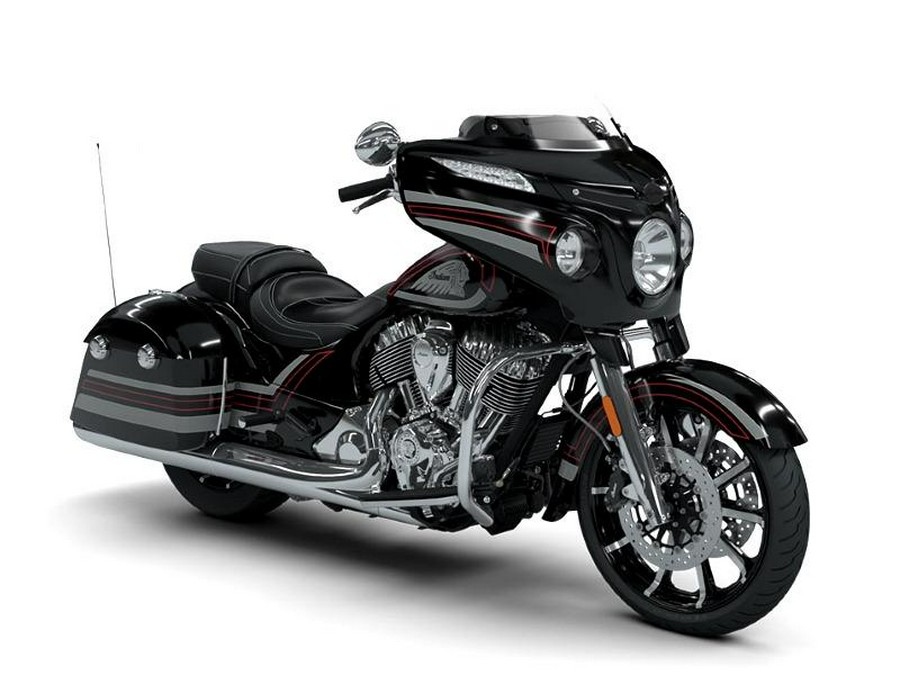 2018 Indian Motorcycle® Chieftain® Limited ABS Thunder Black Pearl with Graphics