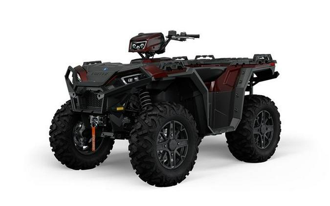 2024 Polaris Industries Sportsman 850 Ultimate Trail Crimson Metallic