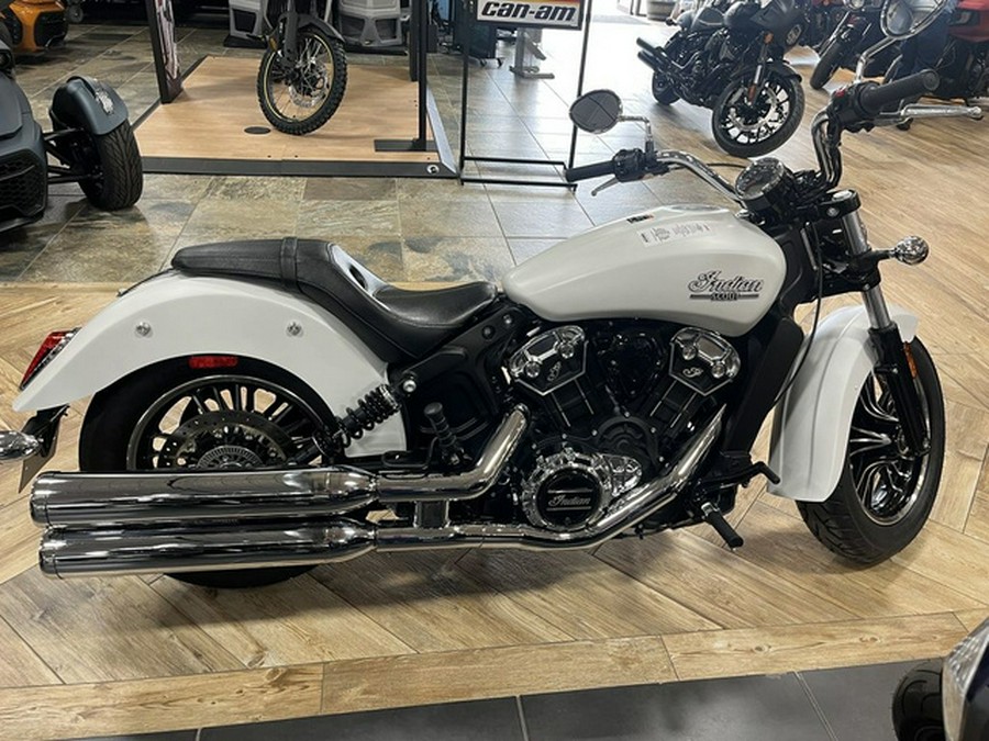 2022 Indian Scout ABS White Smoke